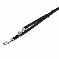 Nobby 79102-05, Chien, Laisse éducative, Noir, Ruban, Monochromatique, Nylon