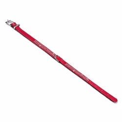 Nobby Crystal, Chien, Collier standard, Rouge, Simili-cuir, Monochromatique, S-M