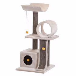 Nobby Kano Plus, Tour griffoir pour chat, Autonome, Beige, 500 mm, 500 mm, 1060 mm