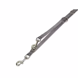 Nobby 79102-42, Chien, Laisse standard, Gris, Ruban, Monochromatique, Nylon