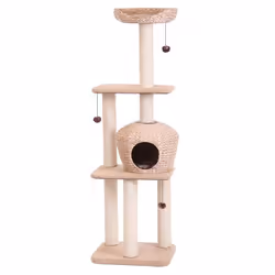 Nobby Nanuk, Tour griffoir pour chat, Autonome, Marron, 9 cm, 500 mm, 400 mm