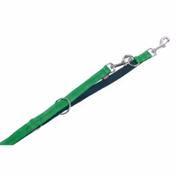 Nobby Soft Grip, Chien, Laisse éducative, Marron, Vert, Ruban, Monochromatique, Nylon