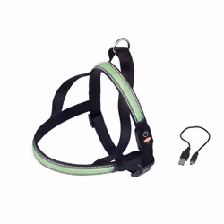 Nobby Flesh Mesh, Chien, Harnais anti-traction, S, Vert, Nylon, Monochromatique