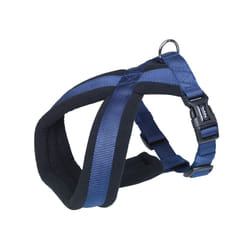 Nobby 80504-06 harnais pour chiens et chats M Bleu Nylon Chien Harnais anti-traction