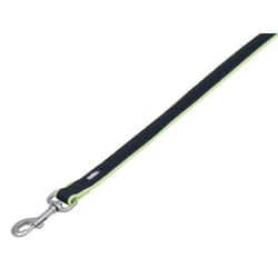 Nobby Mesh Preno 1,2 m Noir, Jaune Nylon Chien Laisse standard
