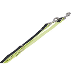 Nobby 80548-24 laisse pour chiens et chats 2 m Noir, Jaune Nylon Chien Laisse éducative