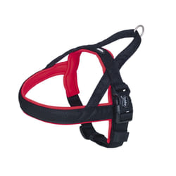 Nobby Mesh Preno L-XL Noir, Rouge Nylon Chien Harnais anti-traction