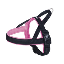 Nobby Mesh Preno L-XL Noir, Rose Nylon Chien Harnais anti-traction