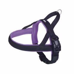 Nobby Mesh Preno, Chien, Harnais anti-traction, L-XL, Noir, Lilas, Nylon, 85 cm