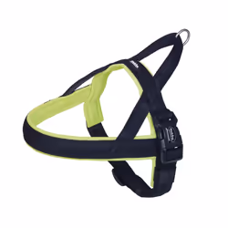 Nobby Mesh Preno, Chien, Harnais anti-traction, L-XL, Noir, Jaune, Nylon, 85 cm