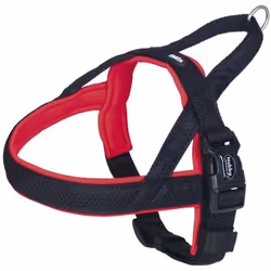 Nobby 80555-01, Chien, Harnais abdominal, XL, Noir, Rouge, Nylon, Monochromatique