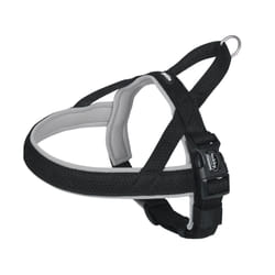 Nobby Mesh Preno XL Noir, Gris Métal, Nylon Chien Harnais de sécurité pour ceinture de sécurité