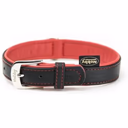 Nobby Pacific, Chien, Collier standard, Rouge, Cuir, S, 30 cm