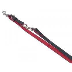 Nobby 77927-01 laisse pour chiens et chats 2 m Rouge Cuir Chien Laisse éducative