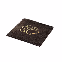 Nobby Dry & Clean, Chien, Marron, Image, Rectangulaire, Microfibre, Lavage à la main