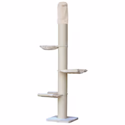 Nobby Kalin, Tour griffoir pour chat, Autonome, Beige, 600 mm, 600 mm, 2640 mm