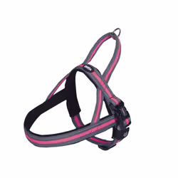 Nobby Variado, Universel, Harnais avec laisse, L-XL, Rose, Nylon, Motif