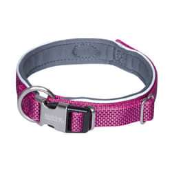 Nobby 80632-64 collier pour chiens et chats Pourpre Métal, Néoprène, Nylon L-XL Chien Collier standard