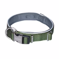 Nobby 80632-79, Chien, Collier standard, Vert, Gris, Olive, Néoprène, Nylon, Monochromatique, L-XL
