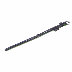 Nobby Pacific Deluxe, Chien, Collier standard, Noir, Vert, Monochromatique, XS, 20 cm