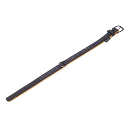 Nobby Pacific Deluxe Orange Cuir M-L Chien Collier standard