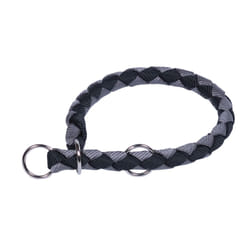 Nobby Corda Noir, Gris Nylon S Chien Collier coulissant