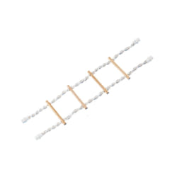 Nobby 31356 Balançoires pour oiseaux Blanc, Bois