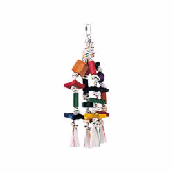 Nobby 31396, Boucle d’oreille en corde, Multicolore, 300 mm