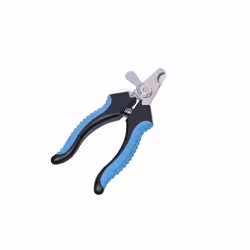 Nobby 50167, Chien, Coupe-ongles guillotine, L, Noir, Bleu, Acier inoxydable, 120 mm