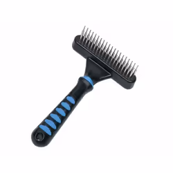 Nobby 50178, Râteau manuel, Noir, Bleu, Acier, Plastique, Noir, Bleu