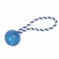 Nobby 60011, Chien, Corde, Bleu, Caoutchouc thermoplastique (TPR), 7 cm, 260 mm