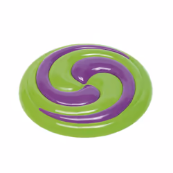 Nobby 60370, Chien, Disque, Vert, Violet, Caoutchouc thermoplastique (TPR), 22 cm