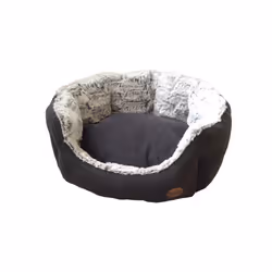 Nobby Cacho, Tapis pour animaux de compagnie, Intérieure, Chien, Gris, Ovale, Monochromatique