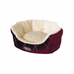 Nobby 60588, Tapis pour animaux de compagnie, Intérieur & extérieur, Chien, Beige, Rouge, Ovale, Monochromatique