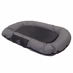 Nobby 60848, Tapis pour animaux de compagnie, Intérieur & extérieur, Chien, Noir, Gris, Rectangulaire, Monochromatique