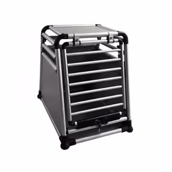 Nobby Round Corner, Caisse de transport rigide pour animaux de compagnie, Caisse de transport voiture, Chien, Charge avant, N ...
