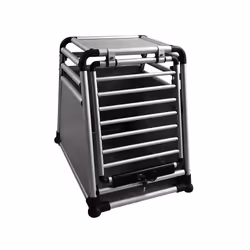 Nobby Round Corner, Caisse de transport rigide pour animaux de compagnie, Caisse de transport voiture, Chien, Charge avant, N ...