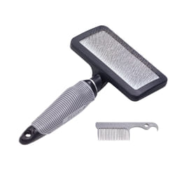 Nobby 68216 brosse et peigne pour animaux Noir, Gris Chat (animal) / Chien