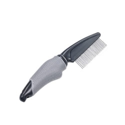 Nobby 68222 brosse et peigne pour animaux Noir, Gris Chat (animal) / Chien
