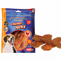 Nobby StarSnack Chicken Jerky 375g, Friandise, Chien, Universel, Poulet, 375 g