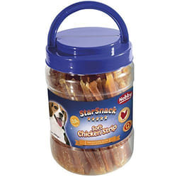 Friandise pour chien chicken lamelle en boîte Nobby Pet StarSnack 450 g