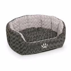 Nobby Seoli, Lit traversin pour animaux de compagnie, Intérieure, Chien, Gris, Autres, Peluche