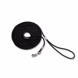 Nobby 73240, Chien, Laisse éducative, Noir, Cordon, Monochromatique, Nylon