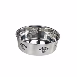 Nobby Heavy Spiral, Chien, Acier inoxydable, Acier inoxydable, Gamelle à nourriture pour animaux de compagnie, Monochromatiqu ...
