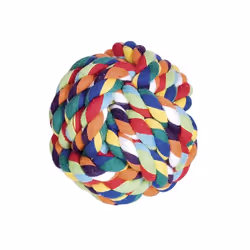 Nobby 79326, Chien, Balle, Multicolore, Coton, Mastication, 1 cm