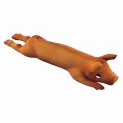 Nobby 79462, Chien, Jouet d’intérieur pour chien, Marron, Latex, Mastication, 420 mm