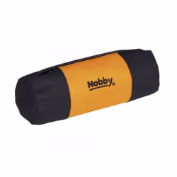 Nobby 79686, Nylon, Noir, Orange, Monochromatique, Fermeture à glissière, 20 cm, 70 mm