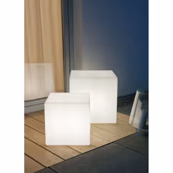8 seasons design 32445L, Blanc, Polyéthylène, IP44, Ampoule(s) non remplaçable(s), 330 mm, 330 mm