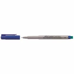 Faber-Castell 151451, 1 pièce(s), Bleu, Bleu, Gris, Bleu, Gris, Rond, Encre à base d'eau