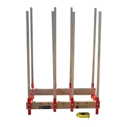 Chevalet de sciage Holzmichel larg- 820 x hauteur 203 x prof. 465 mm Alu / bois